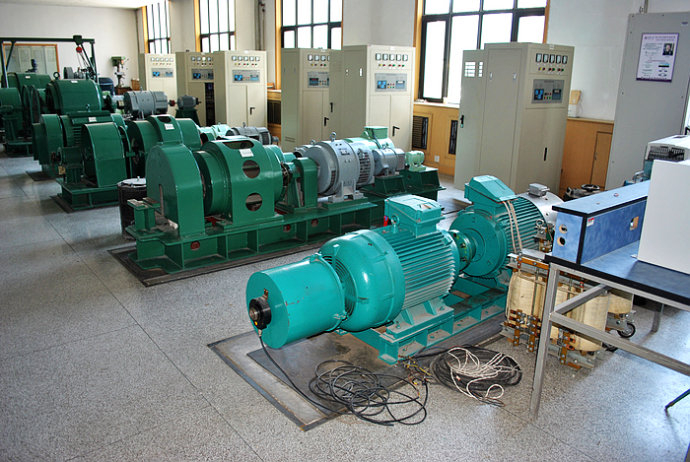 湾里某热电厂使用我厂的YKK高压电机提供动力